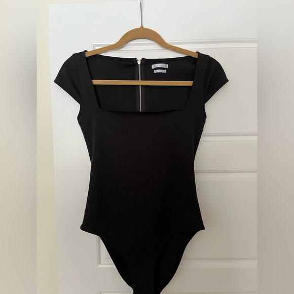 Out From Under Gigi Cap Sleeve Bodysuit - Picture 2 of 3